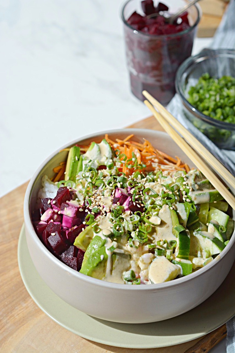 Beet Sushi Bowl