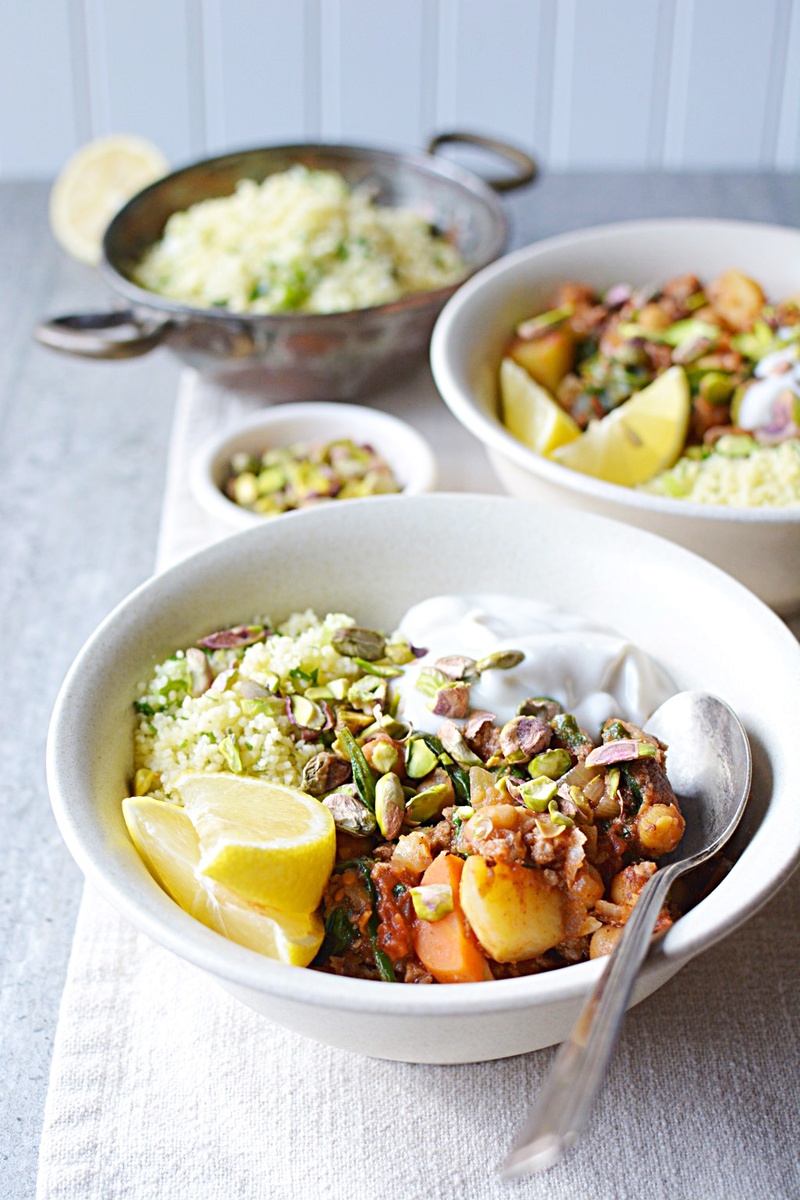 Lamb, Chickpea and Apricot Stew