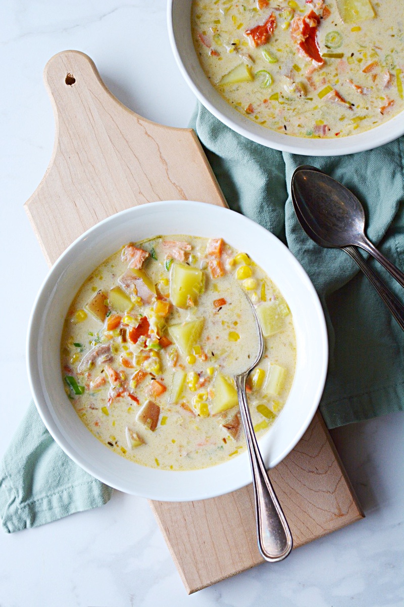 Smoked Salmon Chowder
