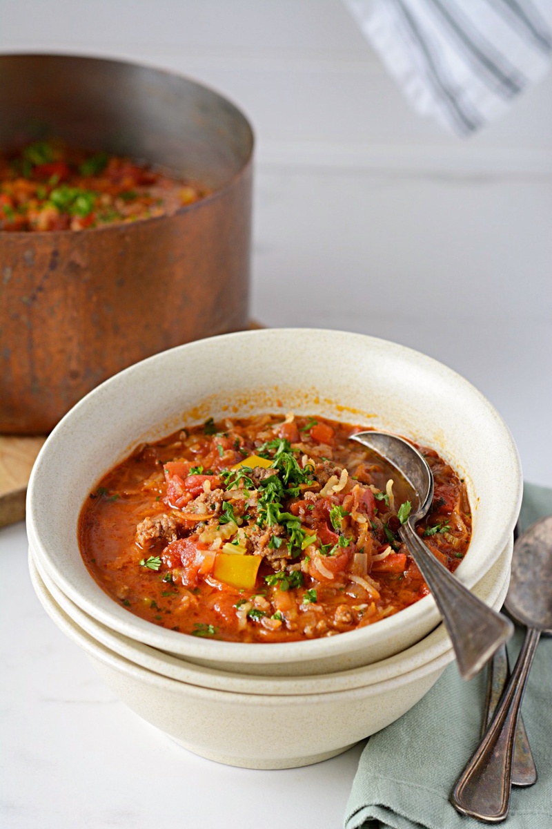 Stuffed Pepper Soup