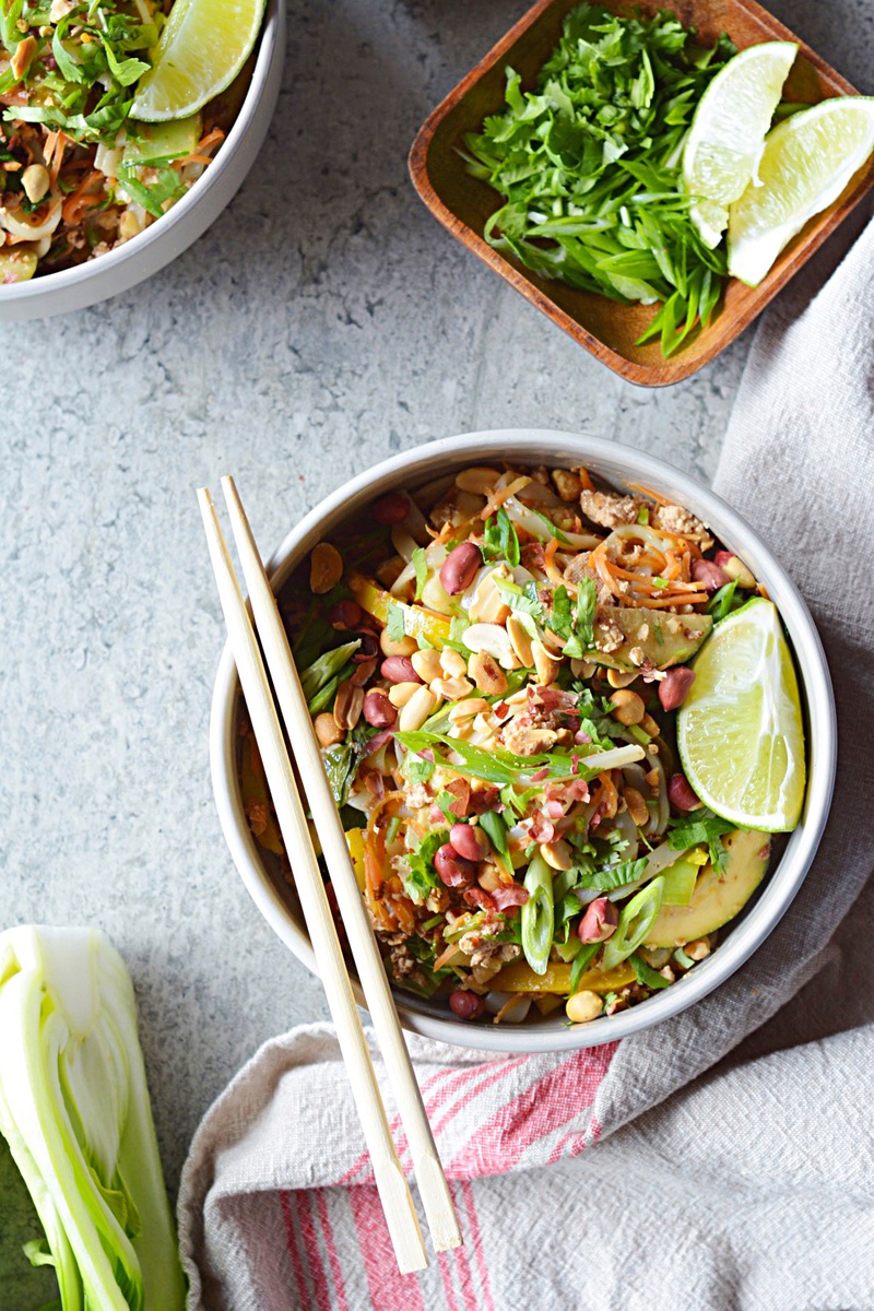 Tofu Walnut Dan Dan Noodles